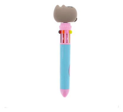 Pusheen Mehrfarbiger Stift Spinny By The Pool Blau