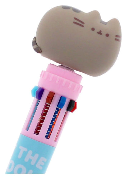 Pusheen Mehrfarbiger Stift Spinny By The Pool Blau