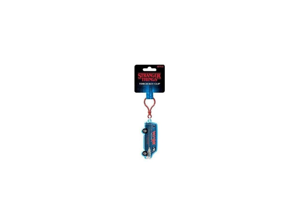 Stranger Things Torch Key Clip Schlüsselanhänger WSQK Van