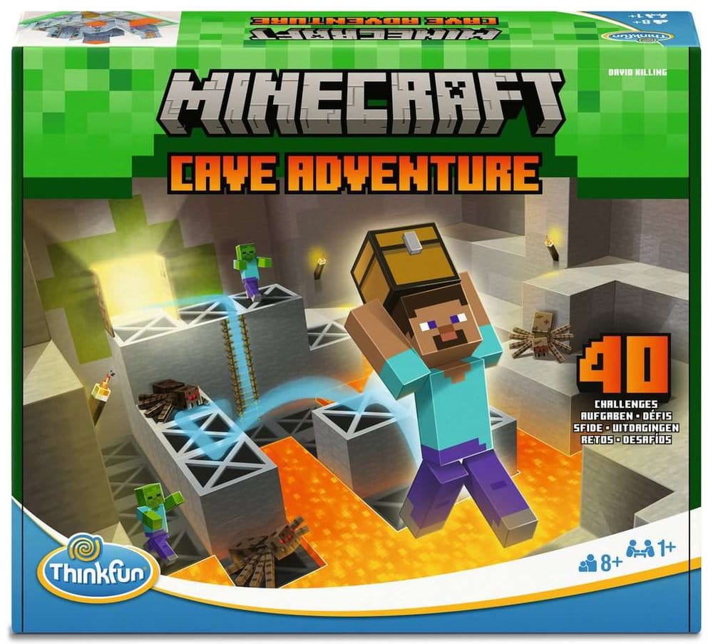 Minecraft Cave Adventure Logikspiel