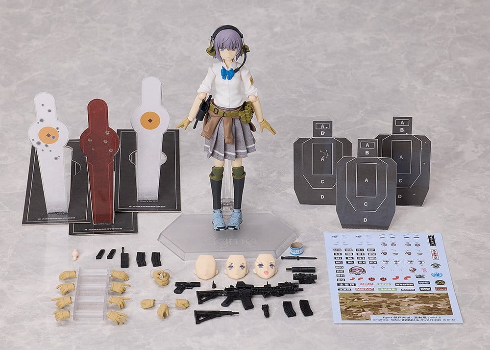 Little Armory figma Actionfigur Miyo Asato: Summer Uniform ver. 1.5 13 cm