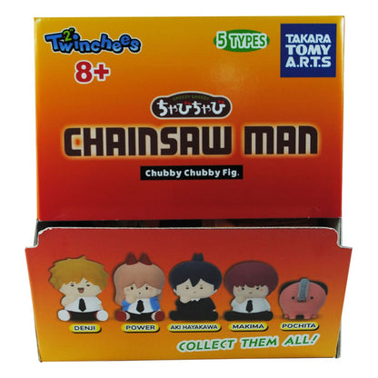 Chainsaw Man Twinchees Minifiguren Chubby Chubby 5 cm Display (24)