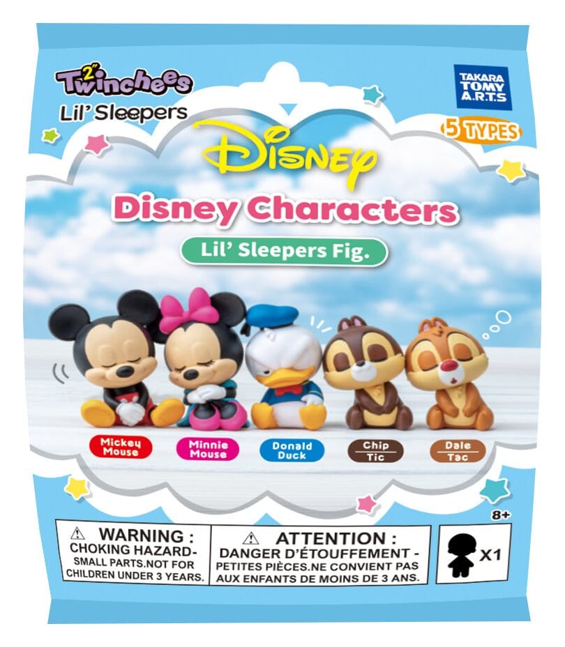 Disney Twinchees Minifiguren Lil' Sleepers 5 cm Blind Pack Display (24)