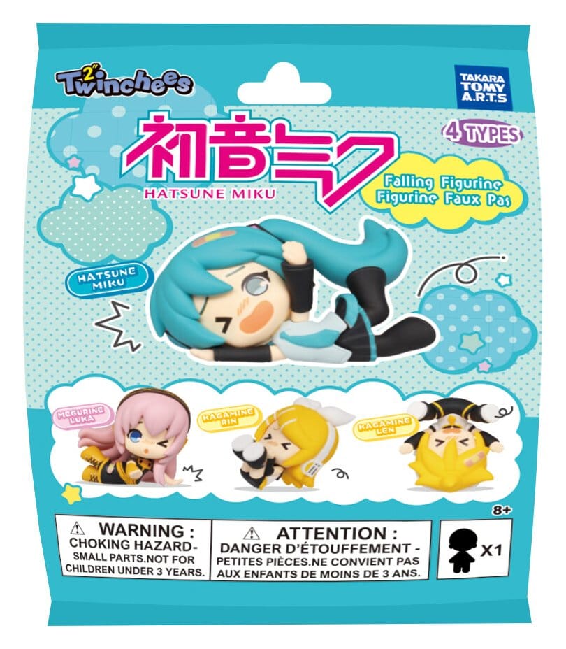 Hatsune Miku Twinchees Minifiguren Fallende Figuren 5 cm Blind Pack Display (24)