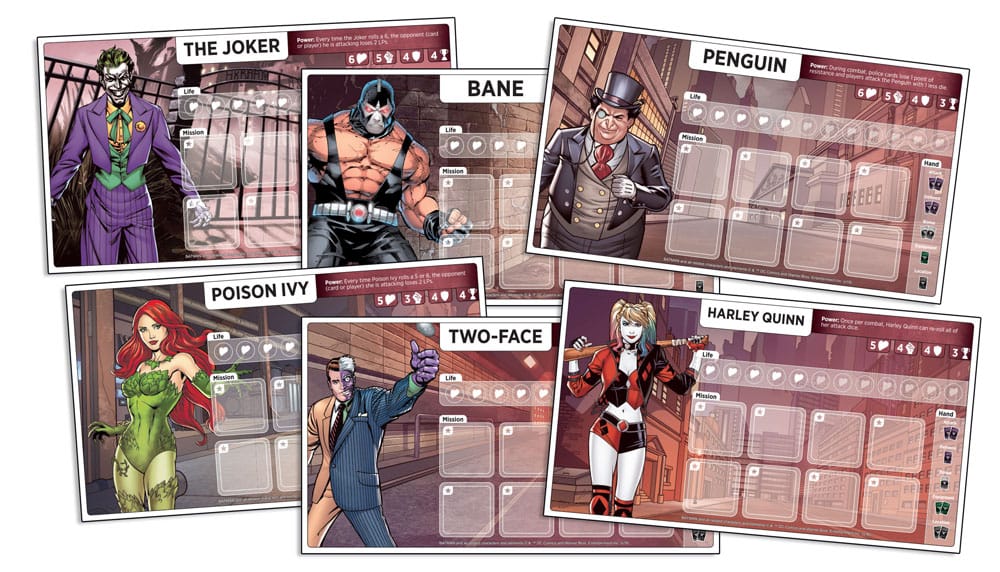 DC Comics Brettspiel Batman The Savior of Gotham City *Englische Version*