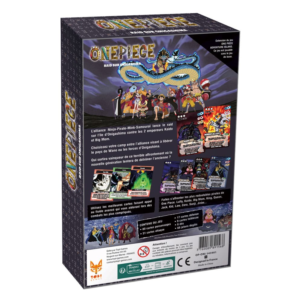 One Piece Kartenspiel Onigashima Raid *Französische Version*