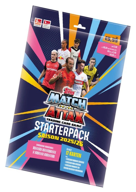 Bundesliga Match Attax Trading Cards 2025/26 Starter Pack *Deutsche Version*