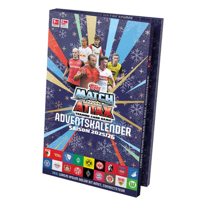 Bundesliga Match Attax Trading Cards 2025/26 Adventskalender