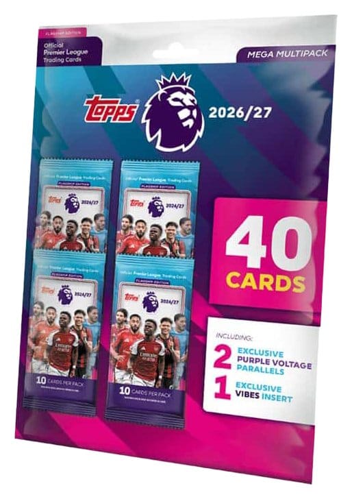 Premier League 2026/2027 Sammelkarten Mega Multipack