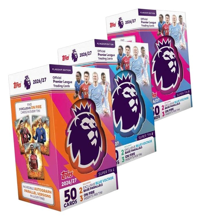 Premier League 2026/2027 Sammelkarten Super Tin