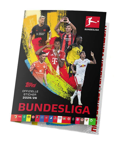 Bundesliga 2025/26 Sticker Sammelalbum *Deutsche Version*