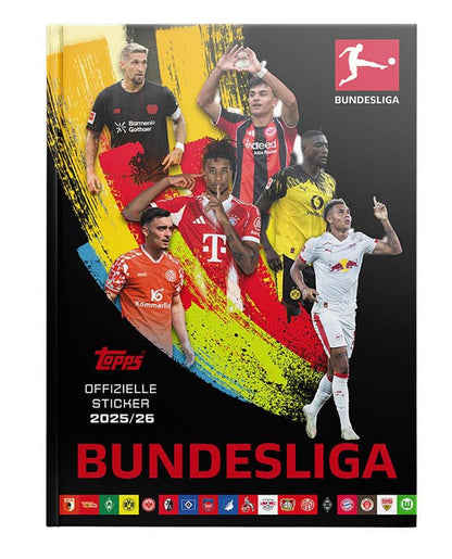Bundesliga 2025/26 Sticker Sammelalbum Hardcover *Deutsche Version*