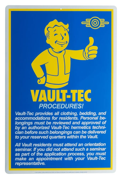 Fallout Me­tall­schild Procedures