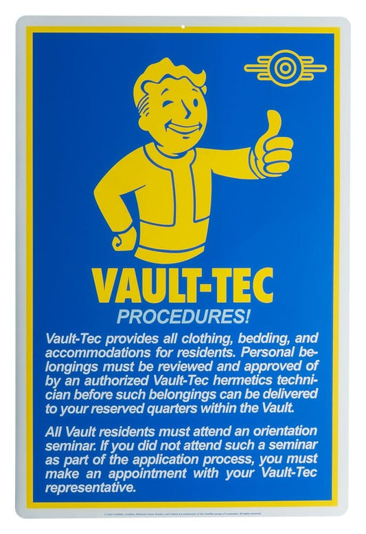 Fallout Me­tall­schild Procedures