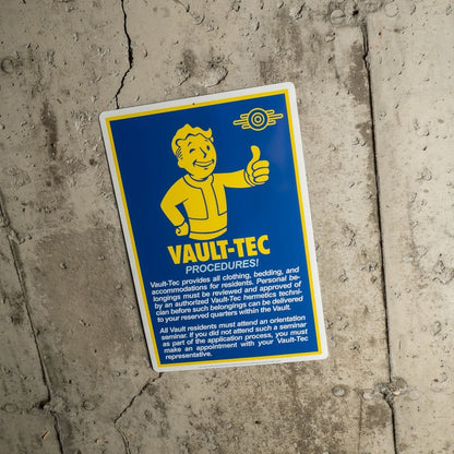 Fallout Me­tall­schild Procedures