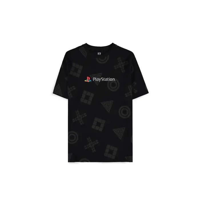 PlayStation T-Shirt Logo All Over Print Größe L