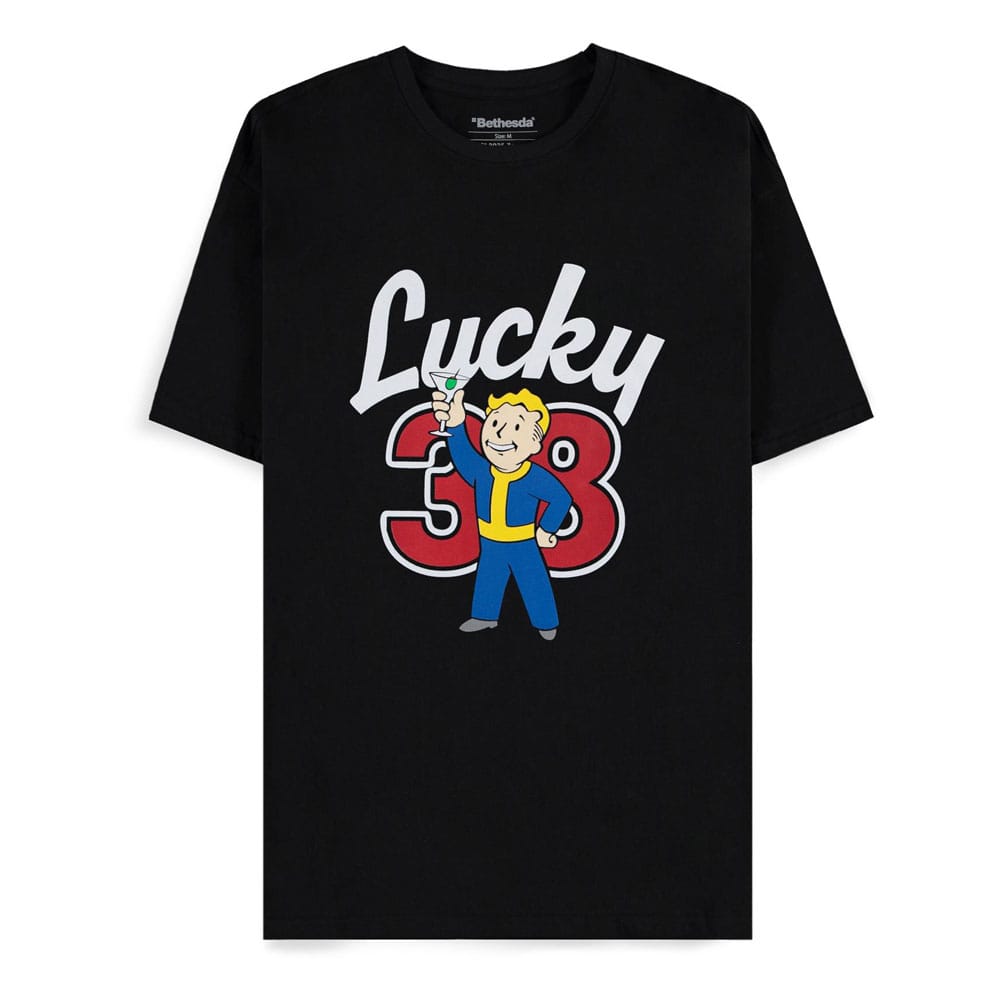 Fallout T-Shirt Lucky 38 Cocktail Größe XL