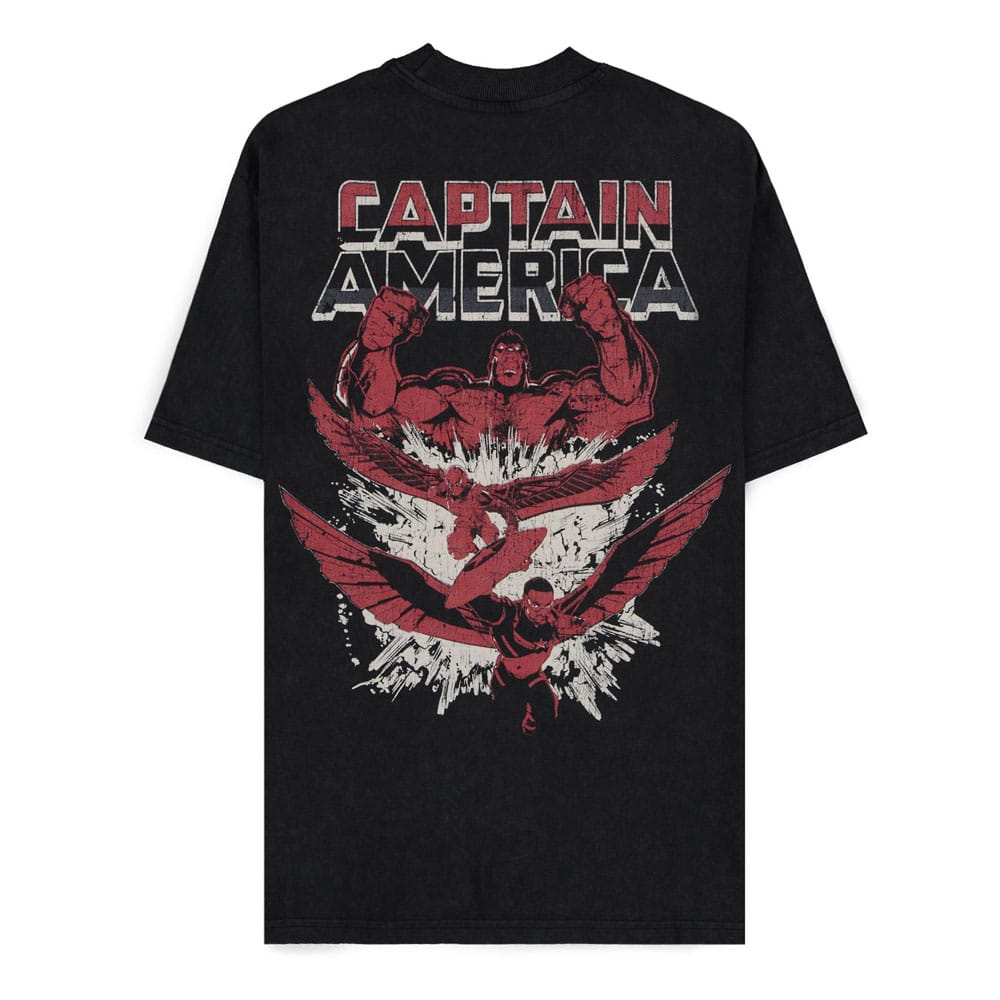 Captain America Brave New World T-Shirt 3 Heroes  Größe L