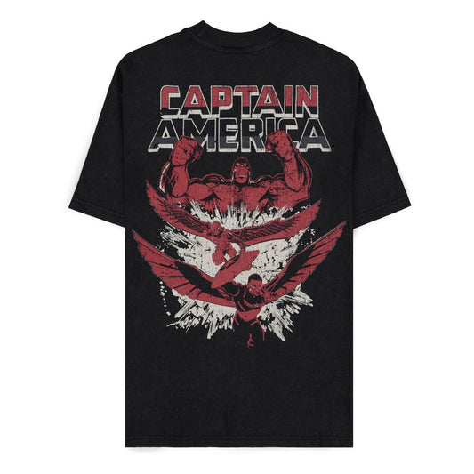 Captain America Brave New World T-Shirt 3 Heroes  Größe L