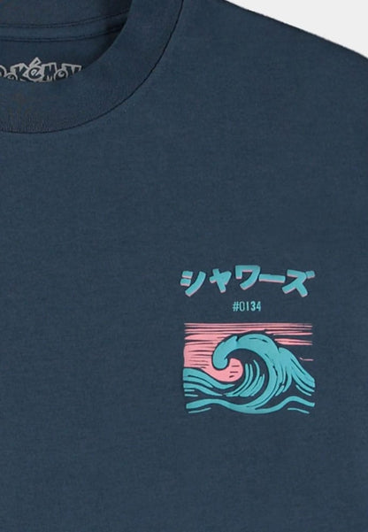 Pokémon T-Shirt Navy Aquana Größe L
