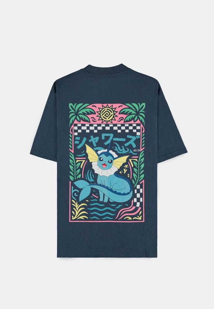 Pokémon T-Shirt Aquana Navy