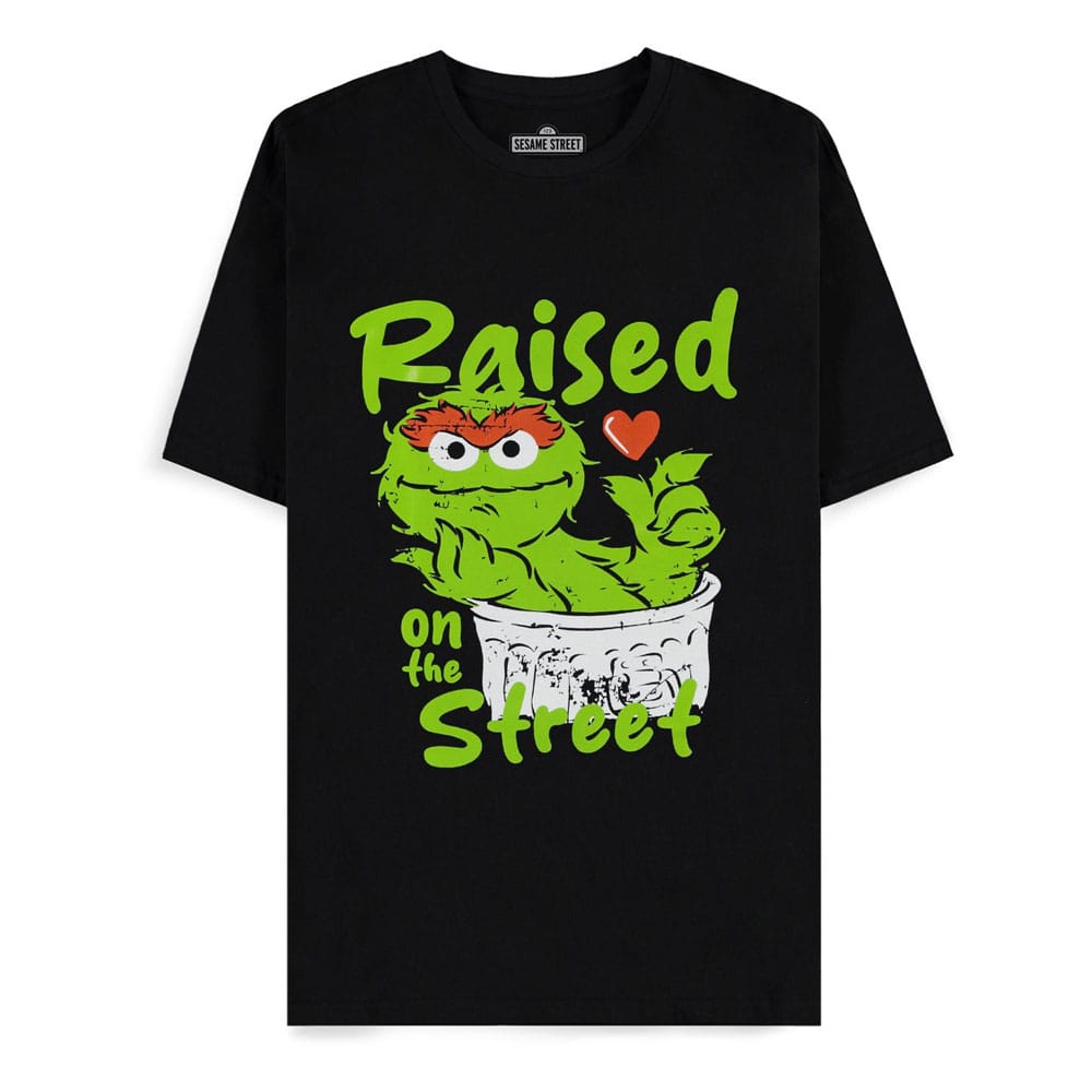 Sesamstraße T-Shirt Raised on the Street Größe L