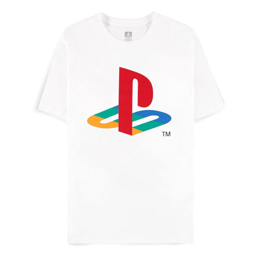 PlayStation T-Shirt Logo White  Größe L