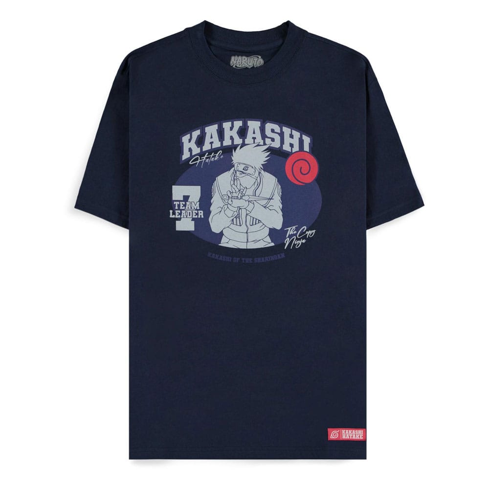 Naruto T-Shirt Kakashi (recycled) Größe M