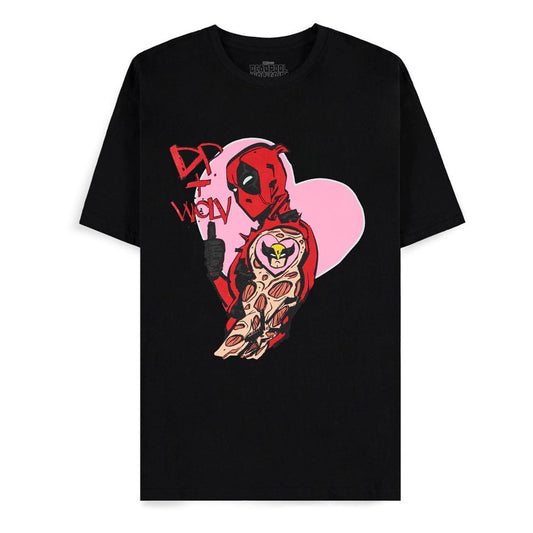 Deadpool T-Shirt I Heart You Größe XL