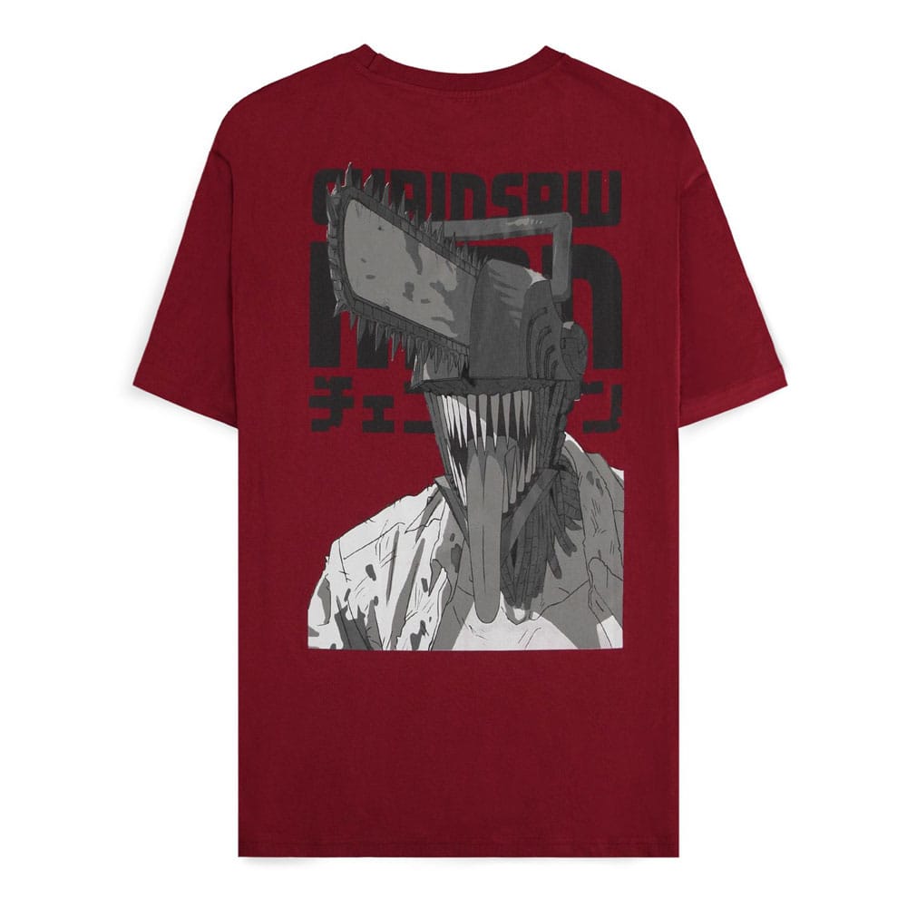 Chainsaw Man T-Shirt Smile Bordeaux