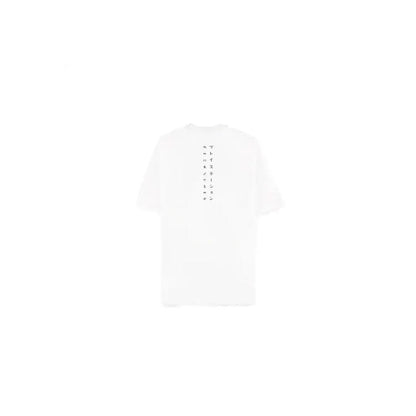 PlayStation T-Shirt Logo White Loose Fit Größe S