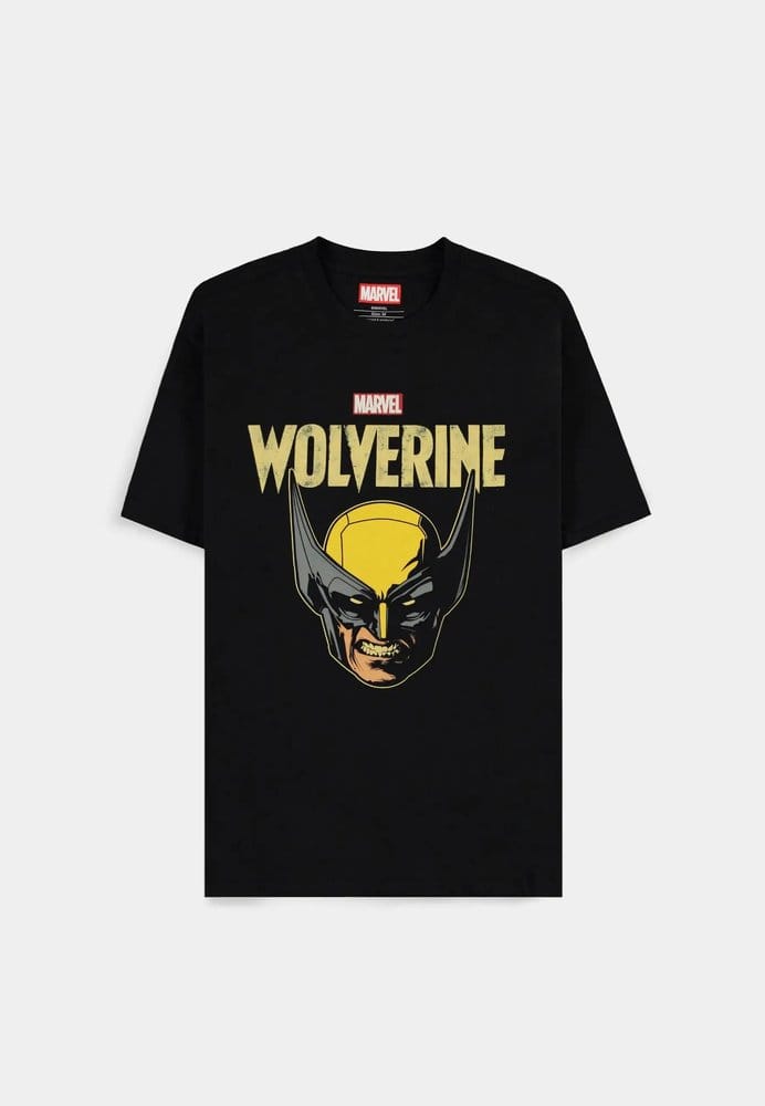 Marvel T-Shirt Wolverine Head Größe M