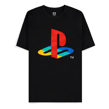 PlayStation T-Shirt Logo Black  Größe S
