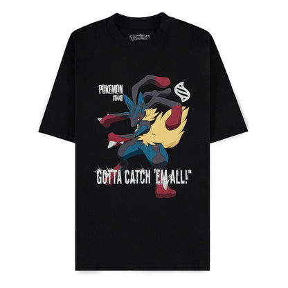 Pokémon Mega Evolutions T-Shirt Mega Lucario Gotta Catch Em All Größe M