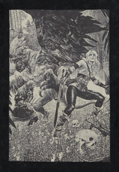 The Witcher T-Shirt Ciri and the Basilisk