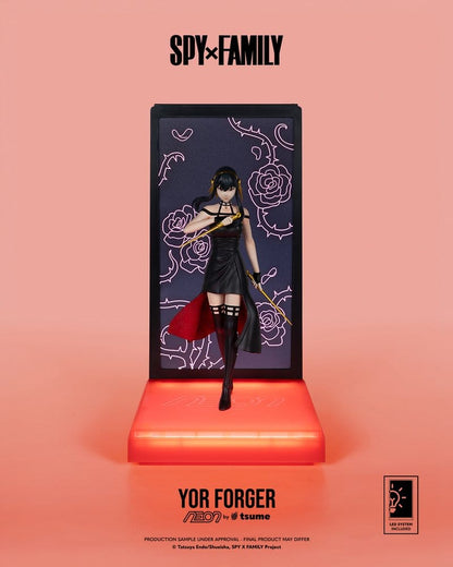 Spy x Family Neon Figur 1/9 Yor Forger 20 cm