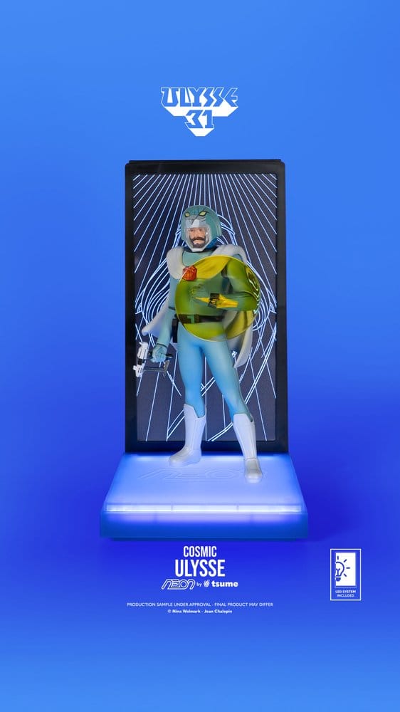Ulysse 31 Neon Figur 1/9 Ulysse Cosmic Version 20 cm