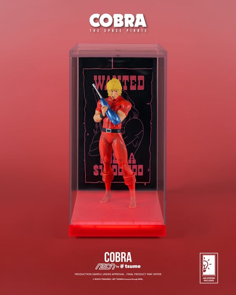 Cobra Neon Figur 1/9 Cobra The Space Pirate 20 cm