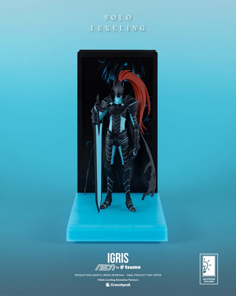 Solo Leveling Neon Figur 1/9 Igris 20 cm