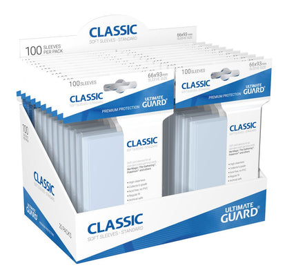 Ultimate Guard Classic Soft Sleeves Standardgröße Transparent (100)