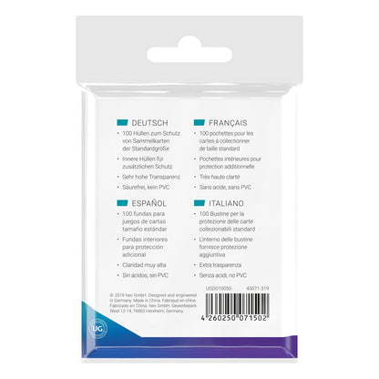 Ultimate Guard Precise-Fit Sleeves Standardgröße Transparent (100)