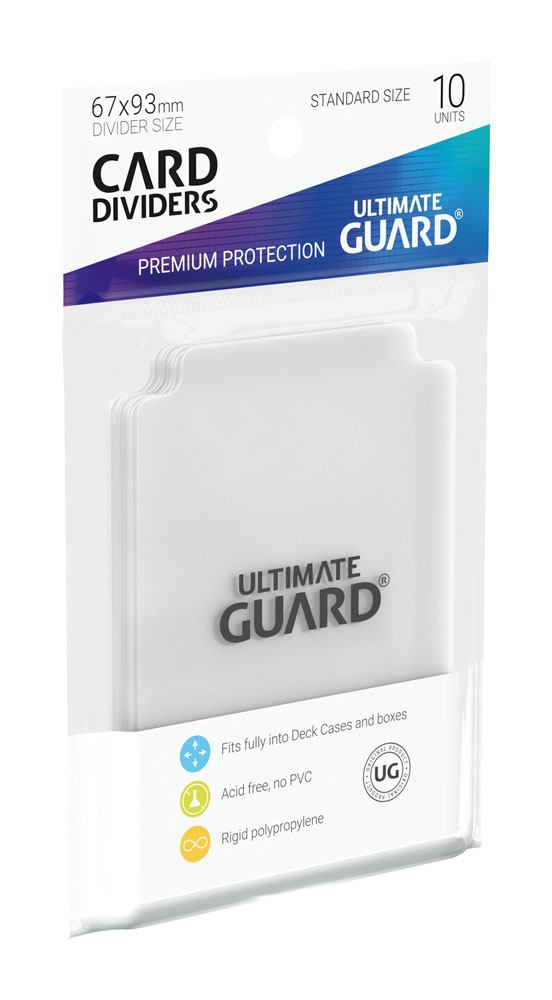 Ultimate Guard Kartentrenner Standardgröße Transparent (10)