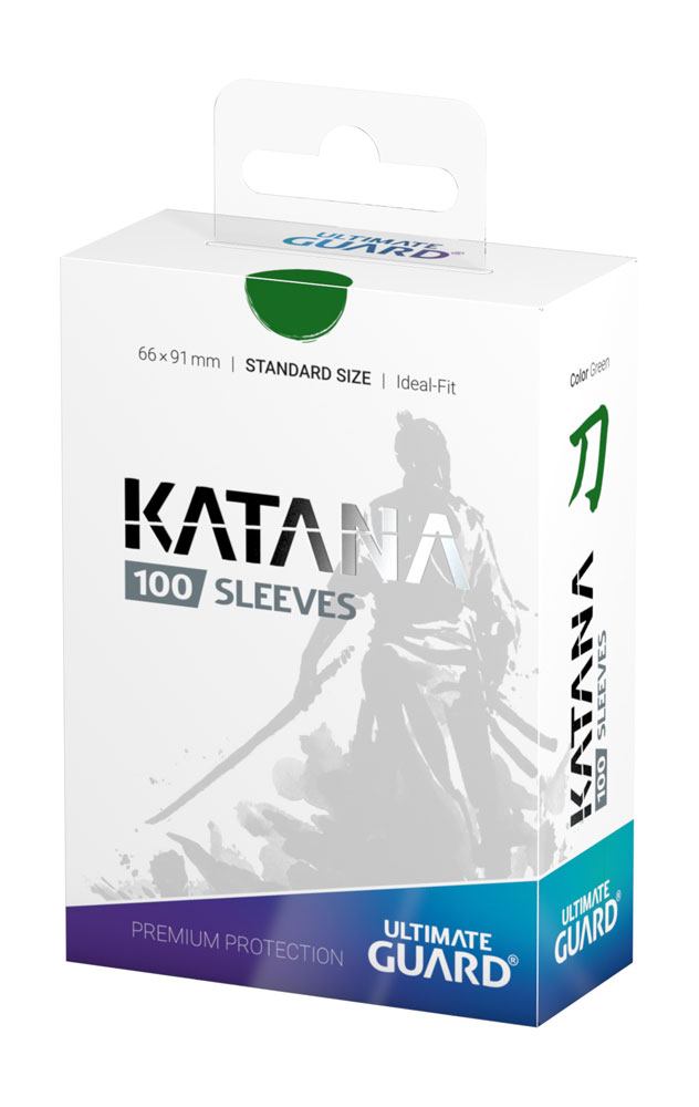 Ultimate Guard Katana Sleeves Standardgröße Grün (100)