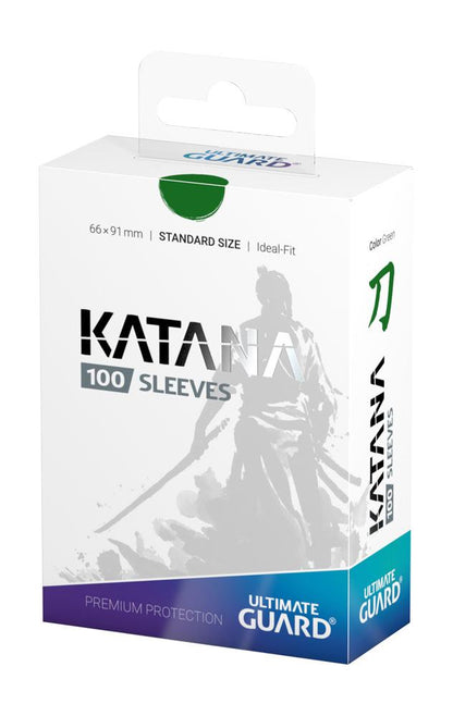 Ultimate Guard Katana Sleeves Standardgröße Grün (100)