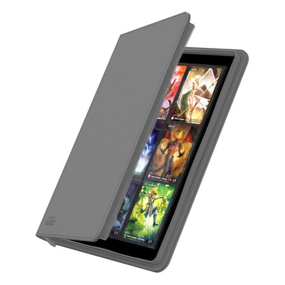 Ultimate Guard Zipfolio 360 - 18-Pocket XenoSkin Grau