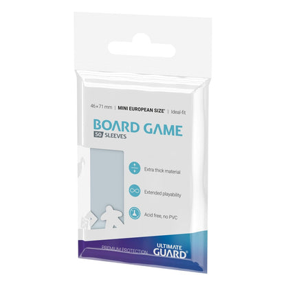 Ultimate Guard Premium Soft Sleeves für Brettspielkarten Mini European (50)
