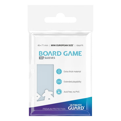 Ultimate Guard Premium Soft Sleeves für Brettspielkarten Mini European (50)