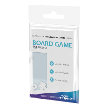Ultimate Guard Premium Soft Sleeves für Brettspielkarten Standard American (60)