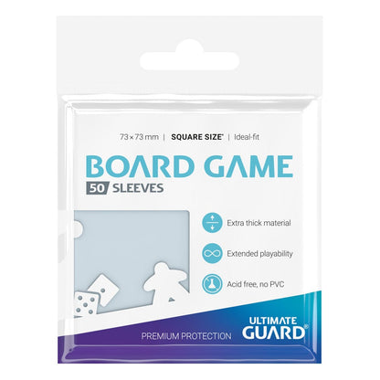 Ultimate Guard Premium Soft Sleeves für Brettspielkarten Quadratisch (50)