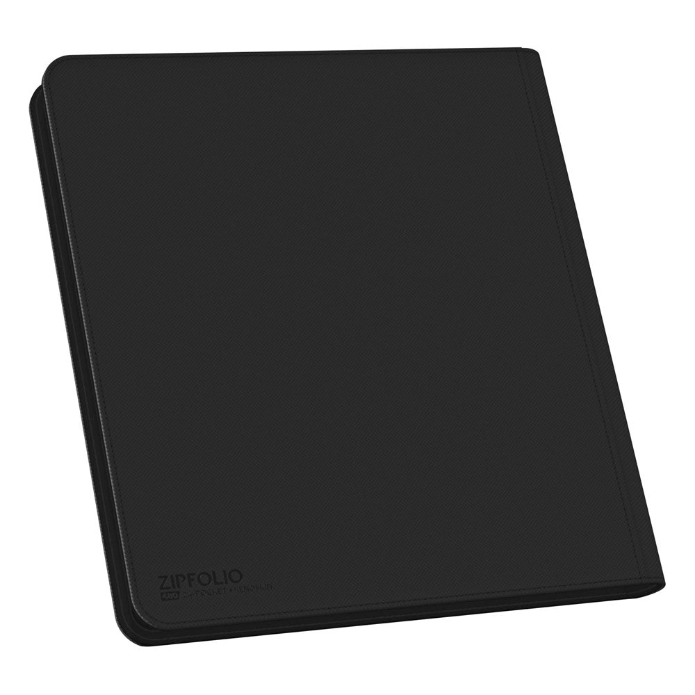 Ultimate Guard Zipfolio 480 - 24-Pocket XenoSkin (Quadrow) - Schwarz